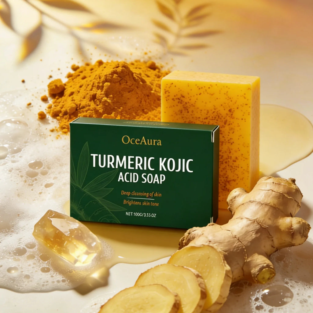Turmeric  Soap Deep Hydration Brightening  Soft Smooth  Skin Lightening Soap 100g