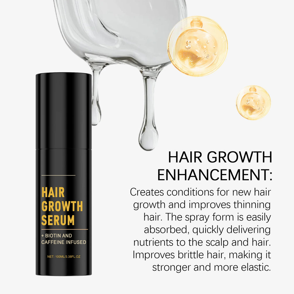 Hair Growth Serum strengthening Hair Roots Promote Hair Regrowth Anti Hair Loss Nourishing Scalp Repair Hair Care