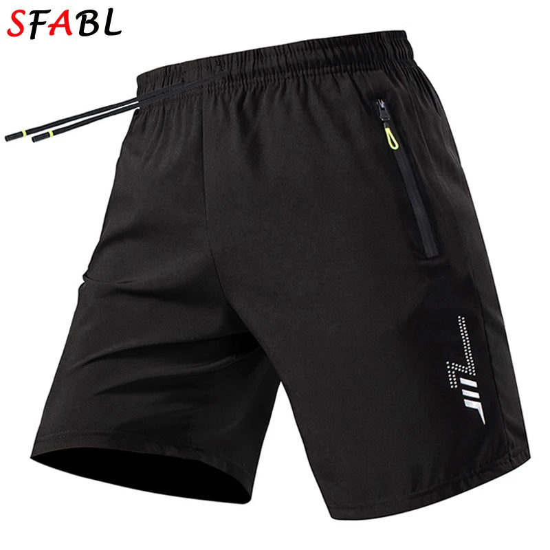 Thin Breathable Beach Short Pants Quick Dry Shorts Men's Football Soccer  Jogging Fitness