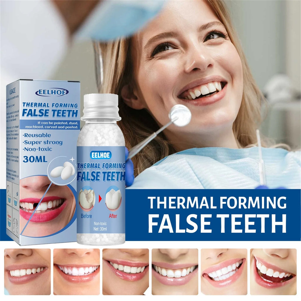 Tooth Repair Glue Shapeable Teeth Gaps Filling Solid Glue Temporary Teeth Repair Falseteeth Glue Safety Dental Supplies