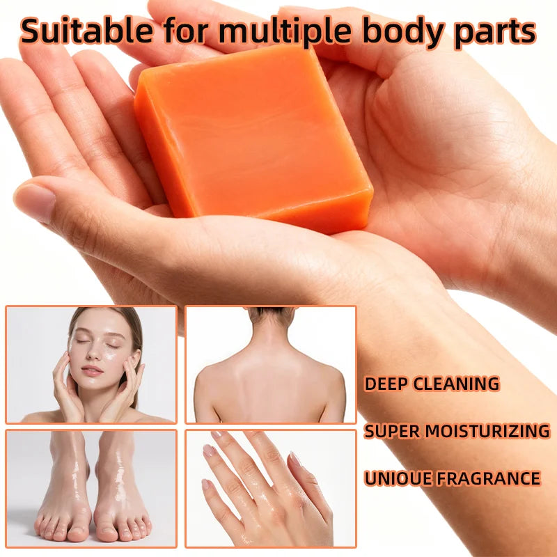 Whitening Soap - Brightens Skin Tone, Deep Cleansing & Moisturizing, Gentle for Sensitive Skin & Body Care