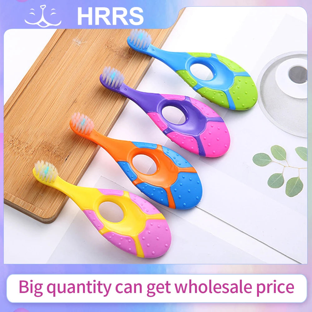 2Pcs/Set KidsToothbrush With Soft Bristles BPA-Free Children Toothbrush