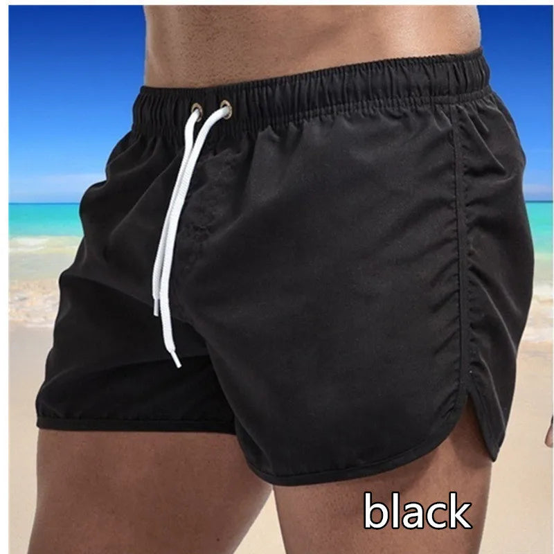 New mesh breathable fitness men's shorts speed dry pants summer thin training pants