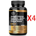 Shilajit 5-in-1 Adaptogen Complex | Ginseng, Sea Moss, Ashwagandha & Ginkgo Biloba