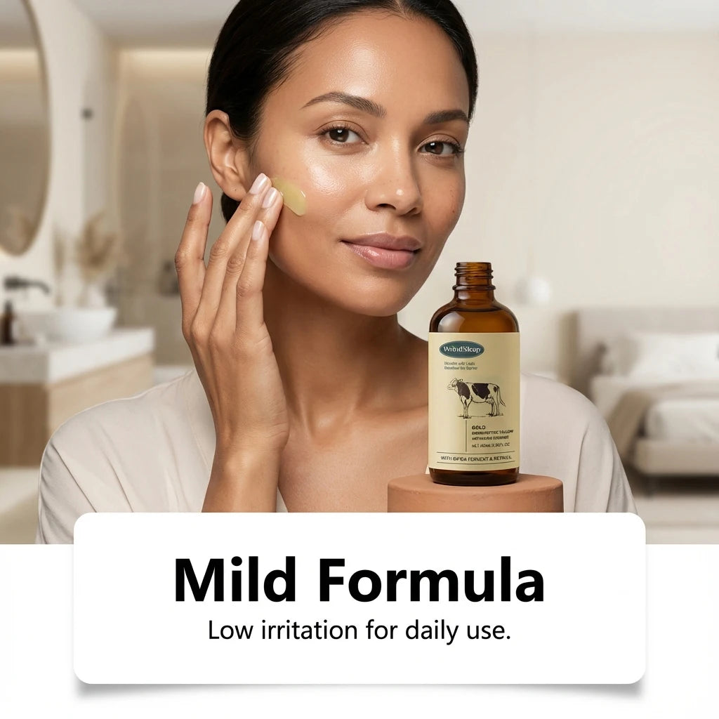Beef Tallow Serum Anti-Wrinkle Shrinking Pores Tighten Loose Skin Reduce Fine Lines Hydrating Anti Aging Moisturizing Face Care