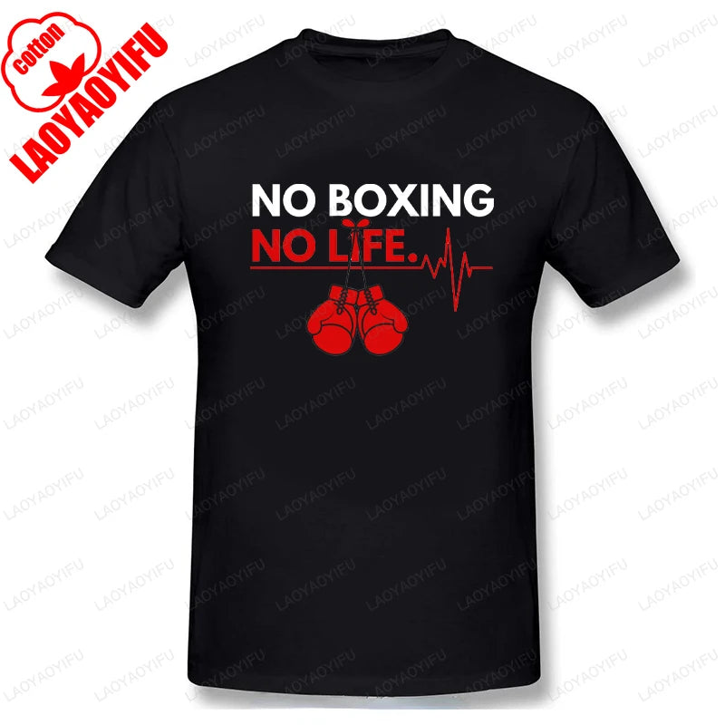 No Boxing No Life Printed T-shirt