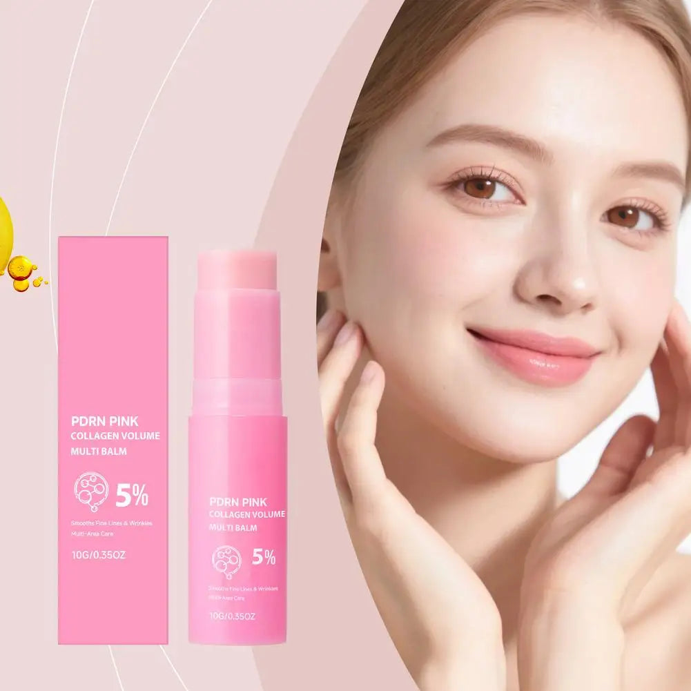 PDRN Collagen  Multi Balm For Face Neck Lip Moisturizing Stick Korea Skin Care