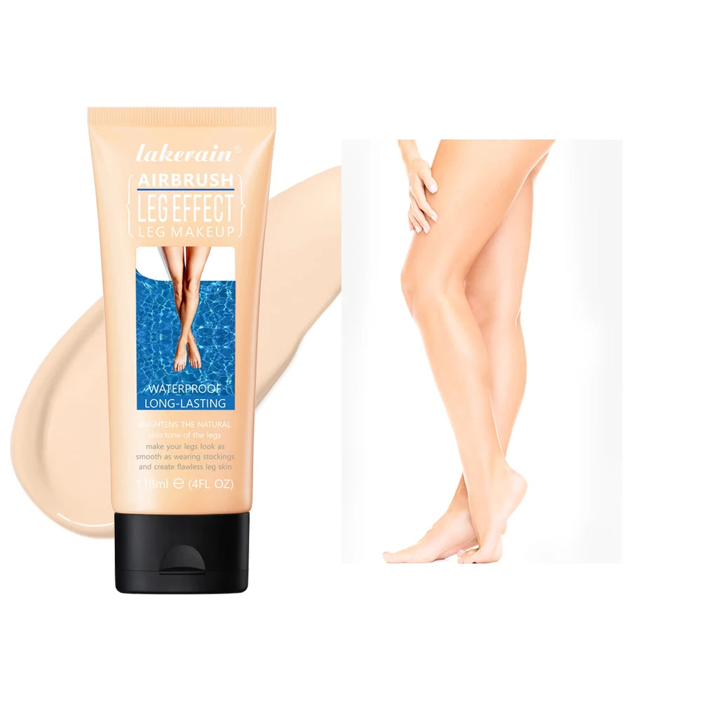 Body Foundation 100ml Tan Leg Makeup Lotion Even Skin Tone Waterproof Long Lasting Body Tanning Cream Medium Bronze Leg Makeup