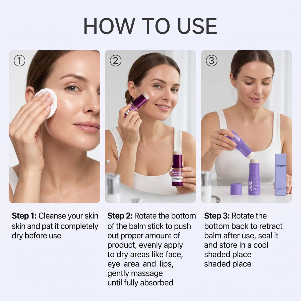 PDRN Calcium Volume Multi Balm | Korean Anti-Oxidant Cream for Face, Eyes & Neck