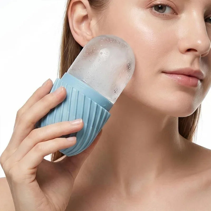 Facial Ice Roller — Pore-Minimizing Skin Care Massage Tool