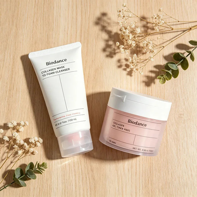 Biodance Gel Toner Pads Ampoule Serum Deeply Moisturize Improve Skin Hydration