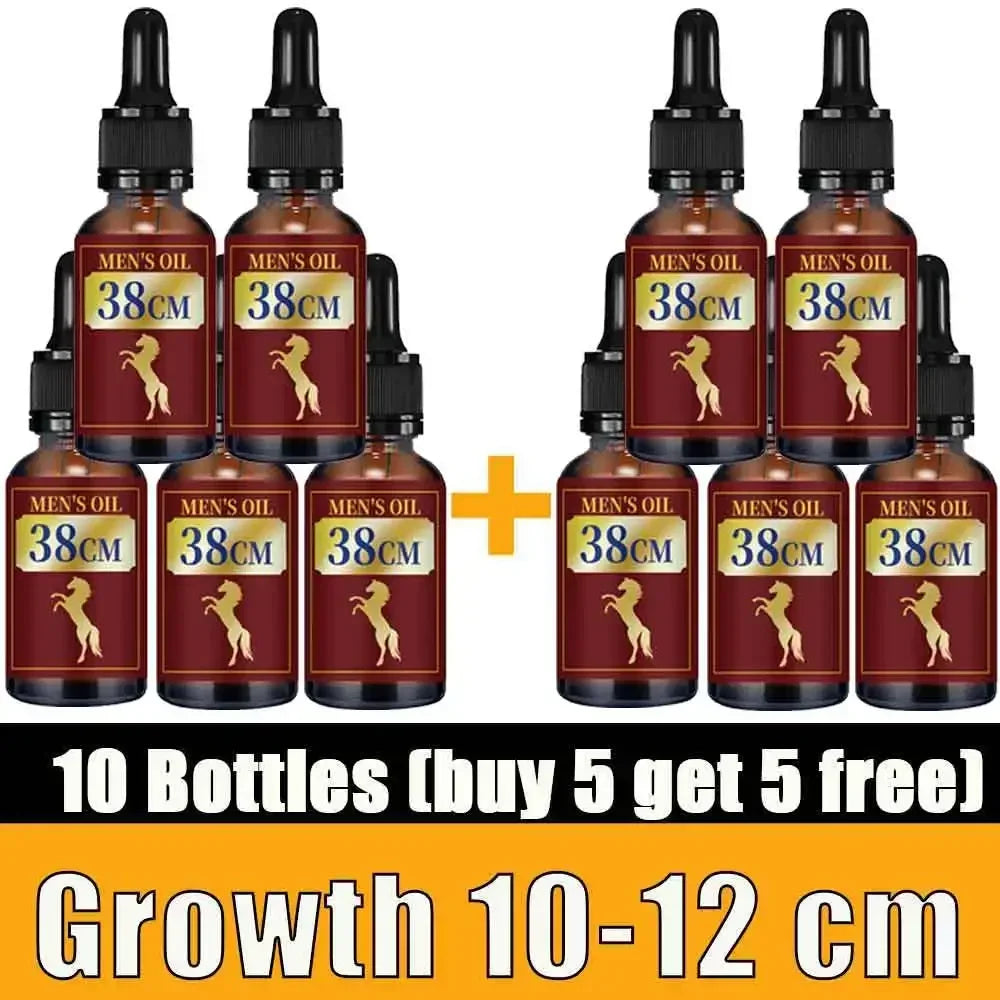 Plant-Based Male Enhancement Massage Oil | Natural Herbal Extracts for Sexual Wellness