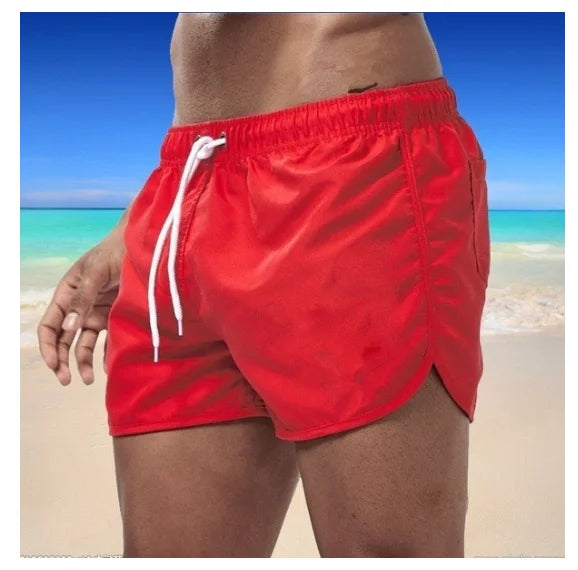 New mesh breathable fitness men's shorts speed dry pants summer thin training pants