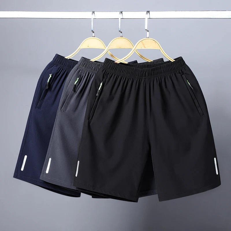 Thin Breathable Beach Short Pants Quick Dry Shorts Men's Football Soccer  Jogging Fitness