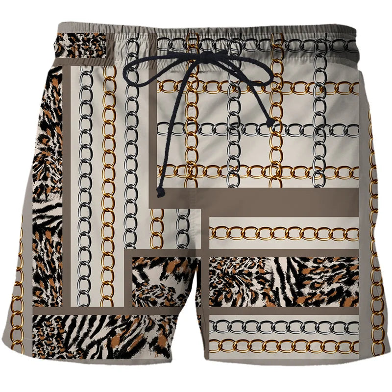 Luxury Beach Shorts  Men's Swim Trunks Casual  Surf