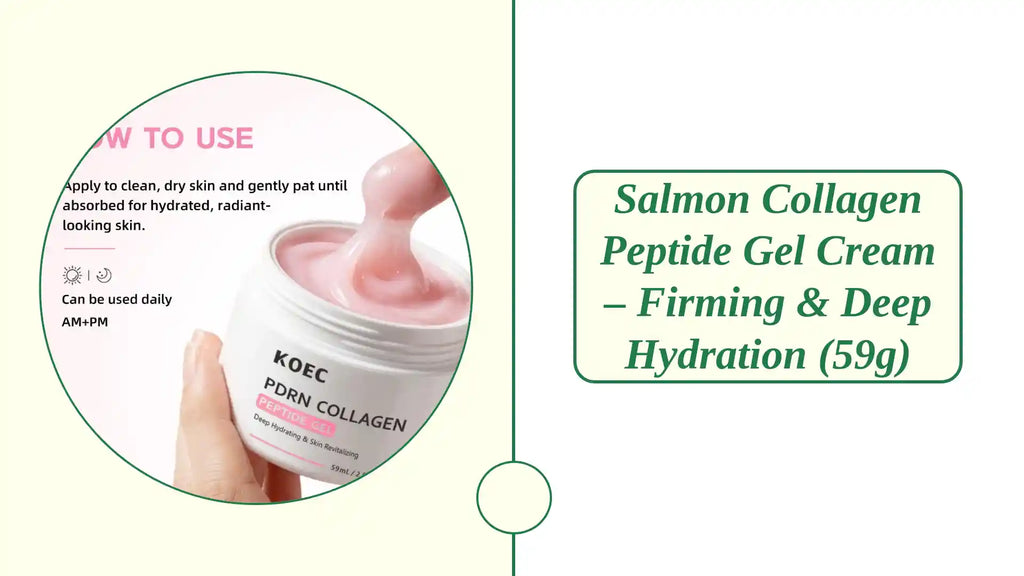 Salmon Collagen Peptide Gel Cream &ndash; Firming &amp; Deep Hydration (59g) by@Outfy